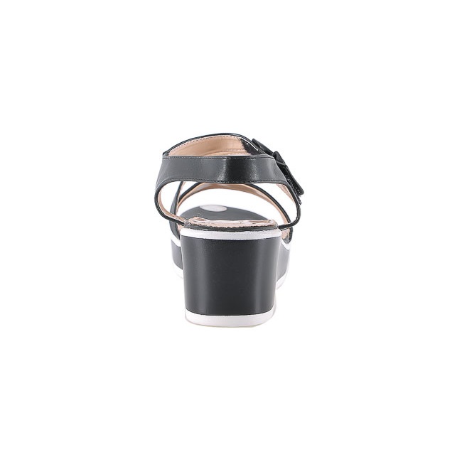 Giày sandal nữ màu đen HK7927