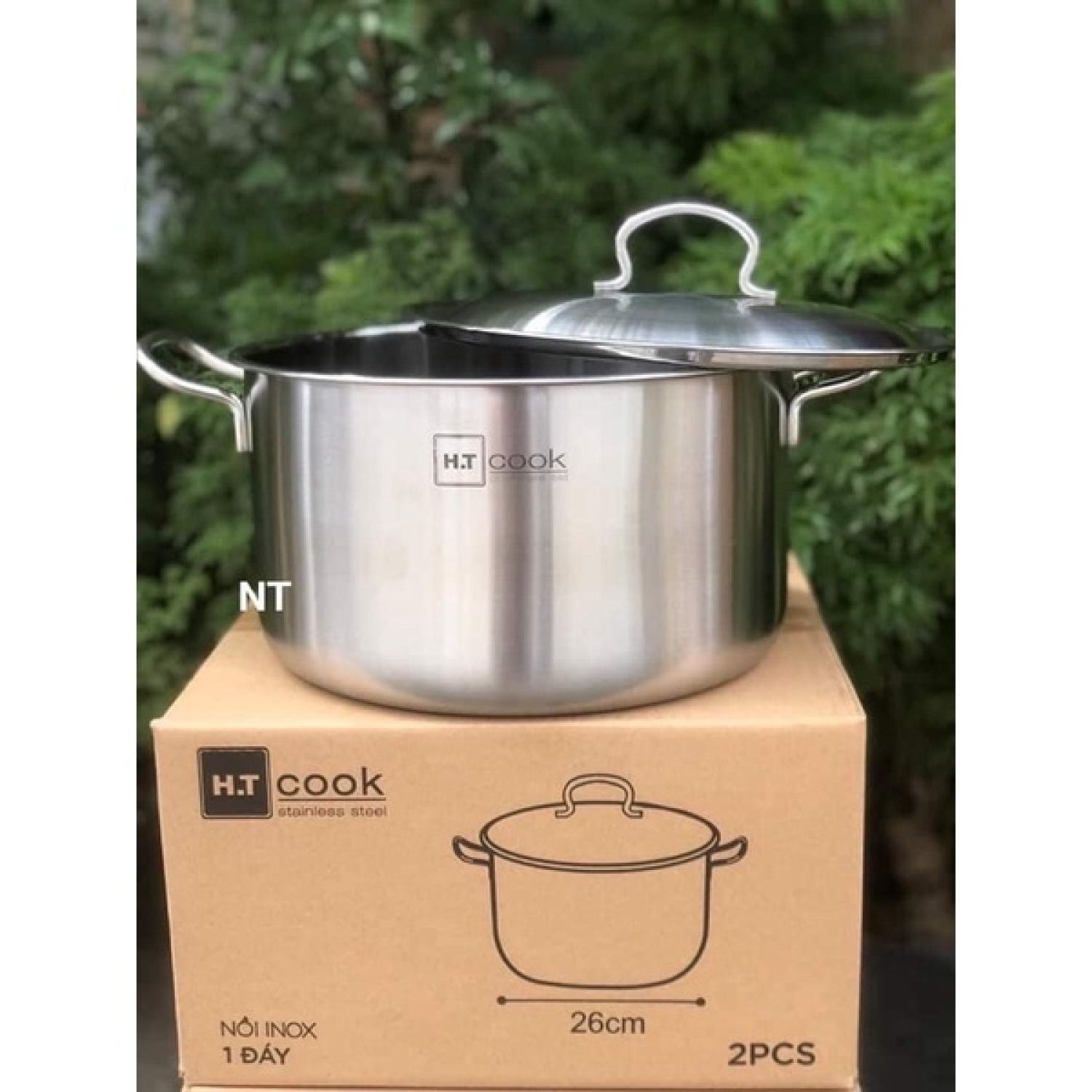 Nồi luộc gà thương hiệu H.T Cook, Panasonic, Klins từ size 30 cm