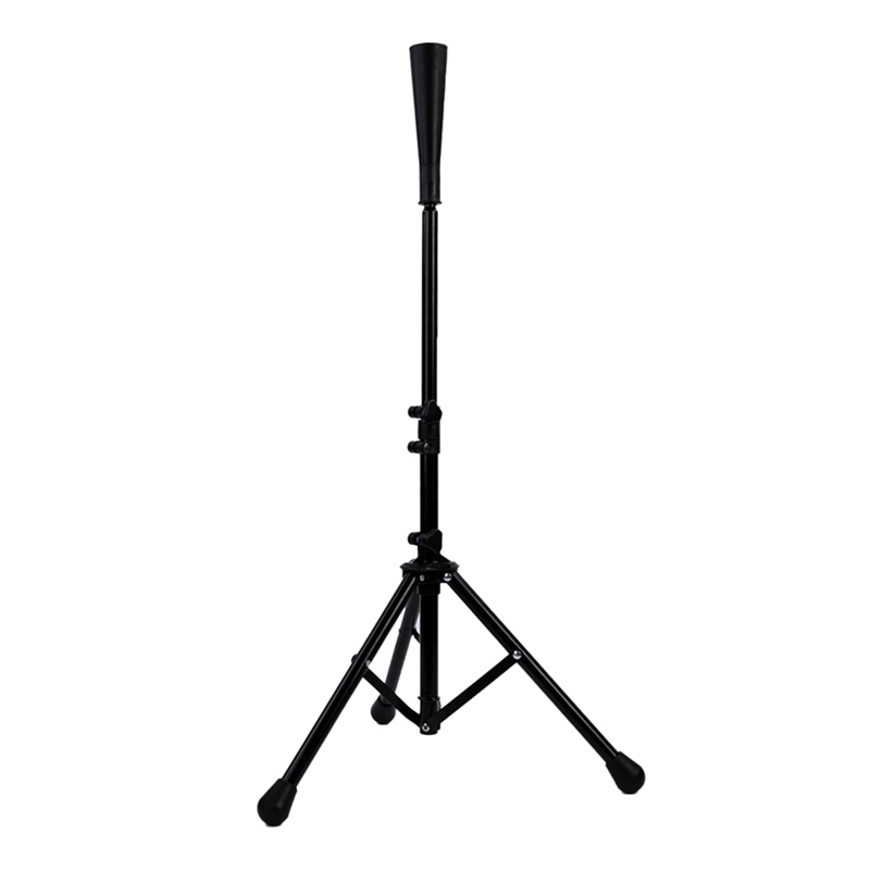 1 Piece 25Inch-39.5inch Baseball Batting Rack Baseball Practice T Block Baseball Accessories for Hitting Height Adjustable Practice Training Travel Tee Ball Stand