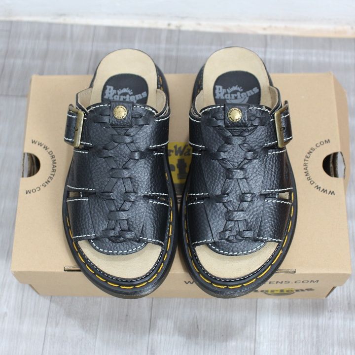 Dép Dr Martens 2014 New ThaiLan Da Bò ,Bảo Hành 1 Năm
