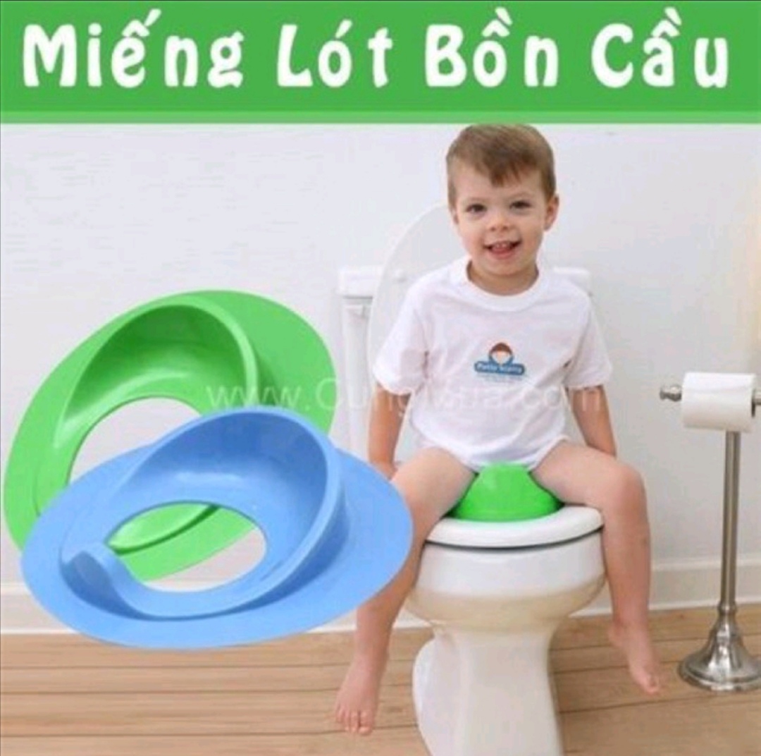 thu gọn bồn cầu cho bé