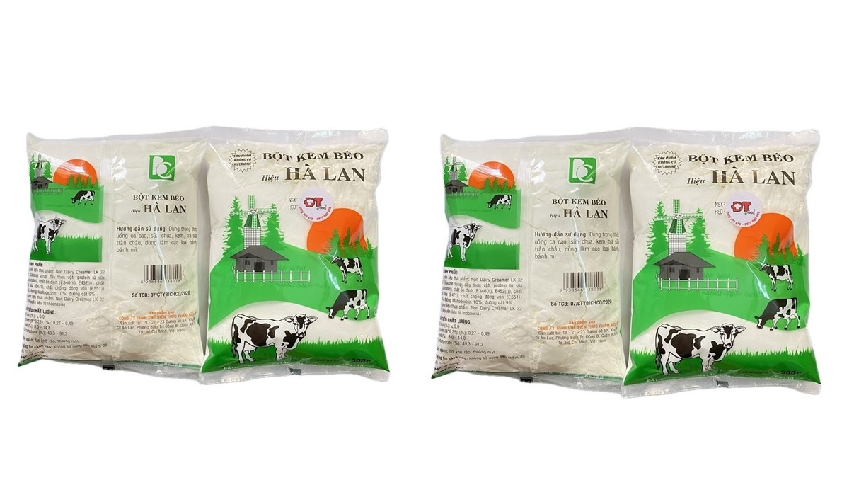 Combo 2kg Bột Kem Béo Hà Lan dùng pha trà sữa, pha cà phê, làm bánh