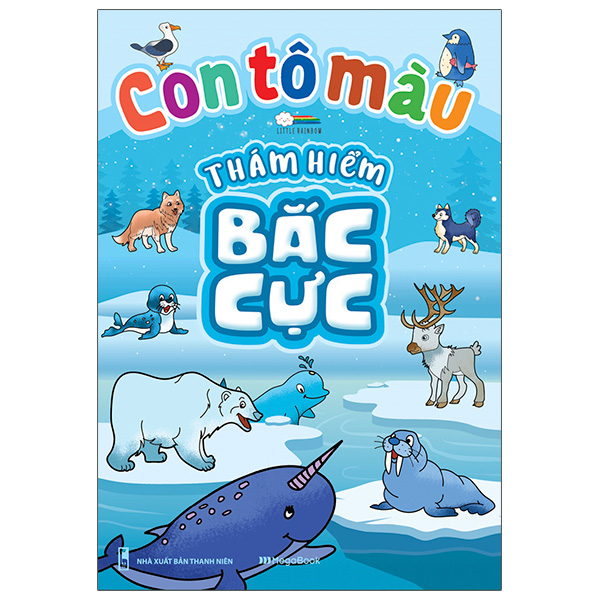 Fahasa - con tô màu - thám hiểm bắc cực