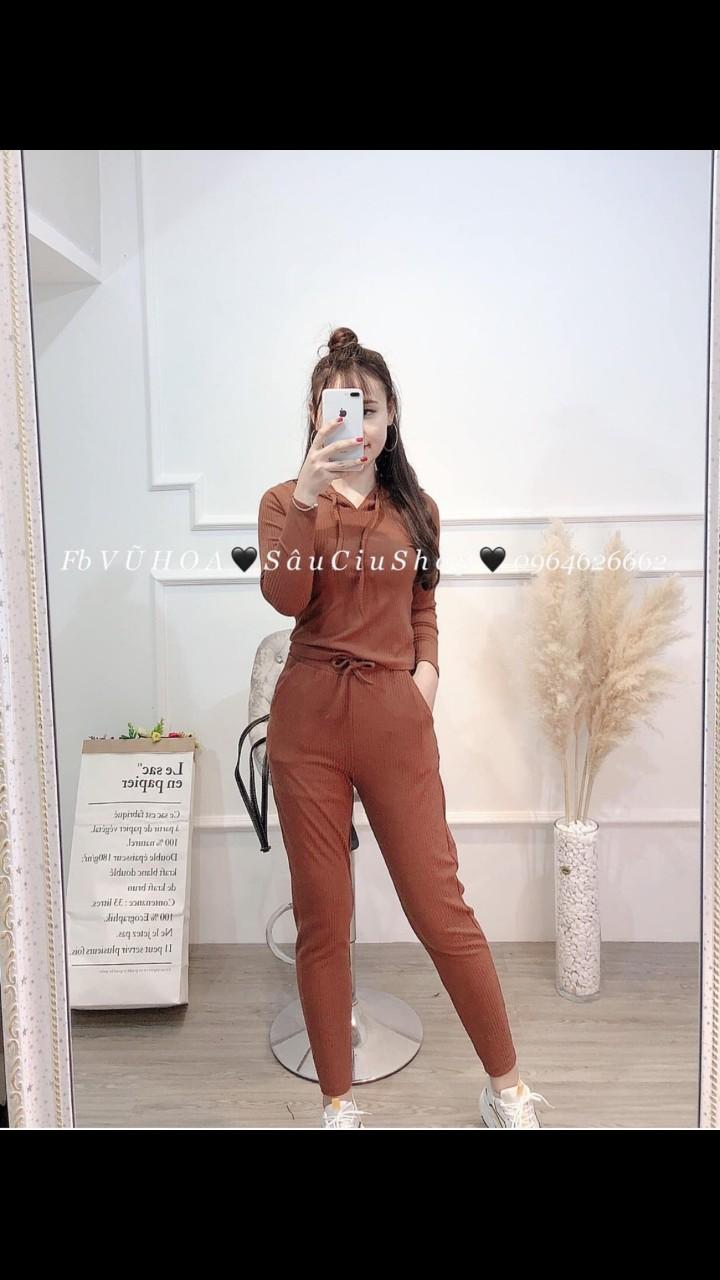 Sét bộ tay dài thun da cá-QH