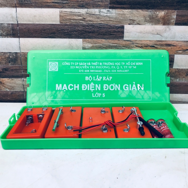 Bộ lắp mạch điện đơn giản lớp 5 [ VPP Trí Nhân ]