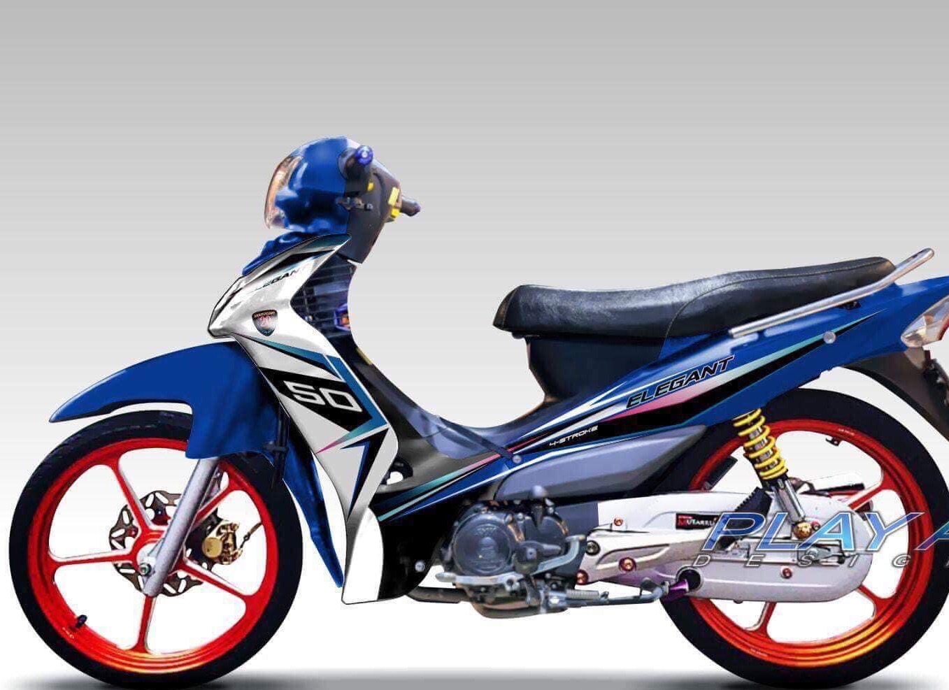 Tem RỜI ELEGANT 50 PHIÊN BẢN KỈ NIỆM TRẮNG XANH