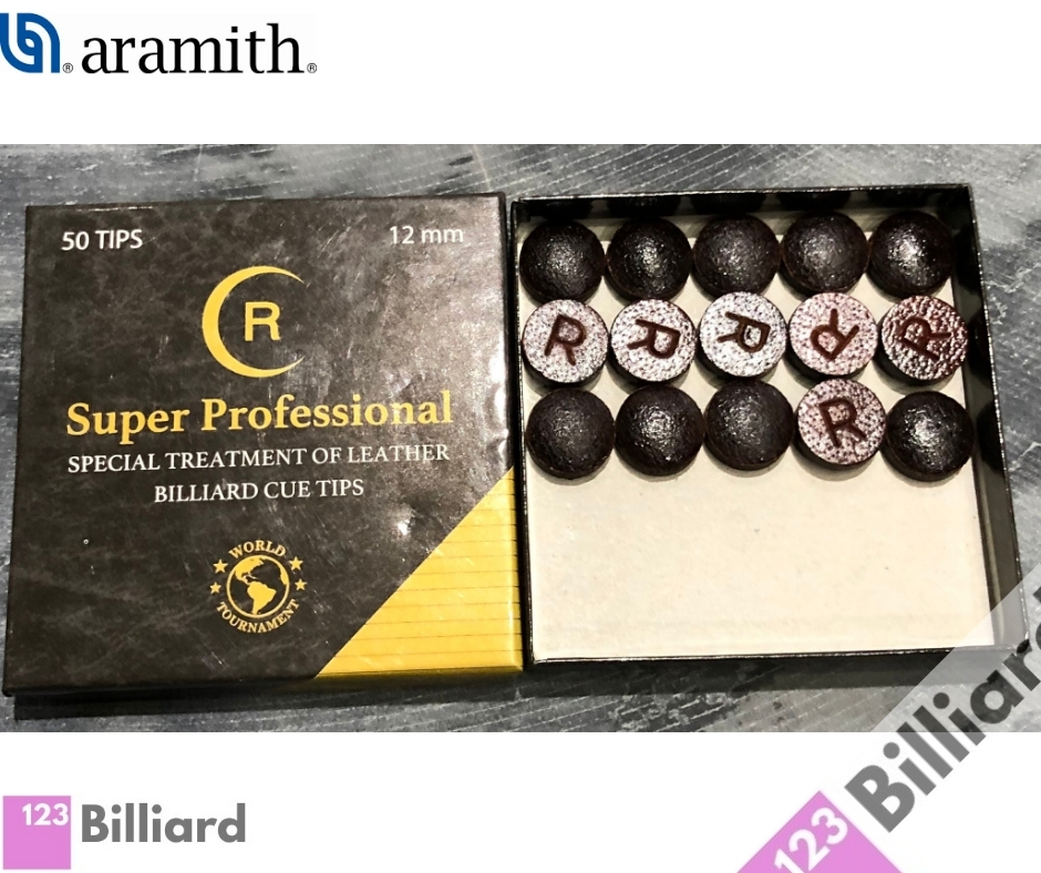 Đầu cơ bida aramith r 12.0mm 50 viên