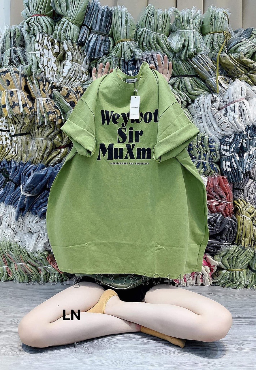Áo thun we.wot  Chất cotton ,ln