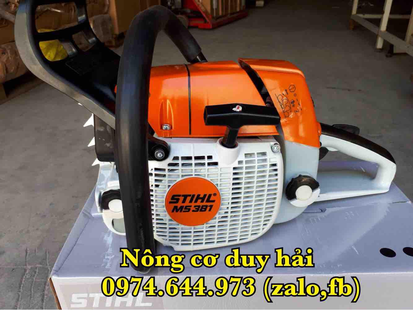 Máy cưa xích stihl 381 hàng AIP (ấn độ) - Cam kết hàng chất lượng bảo hành 6 tháng