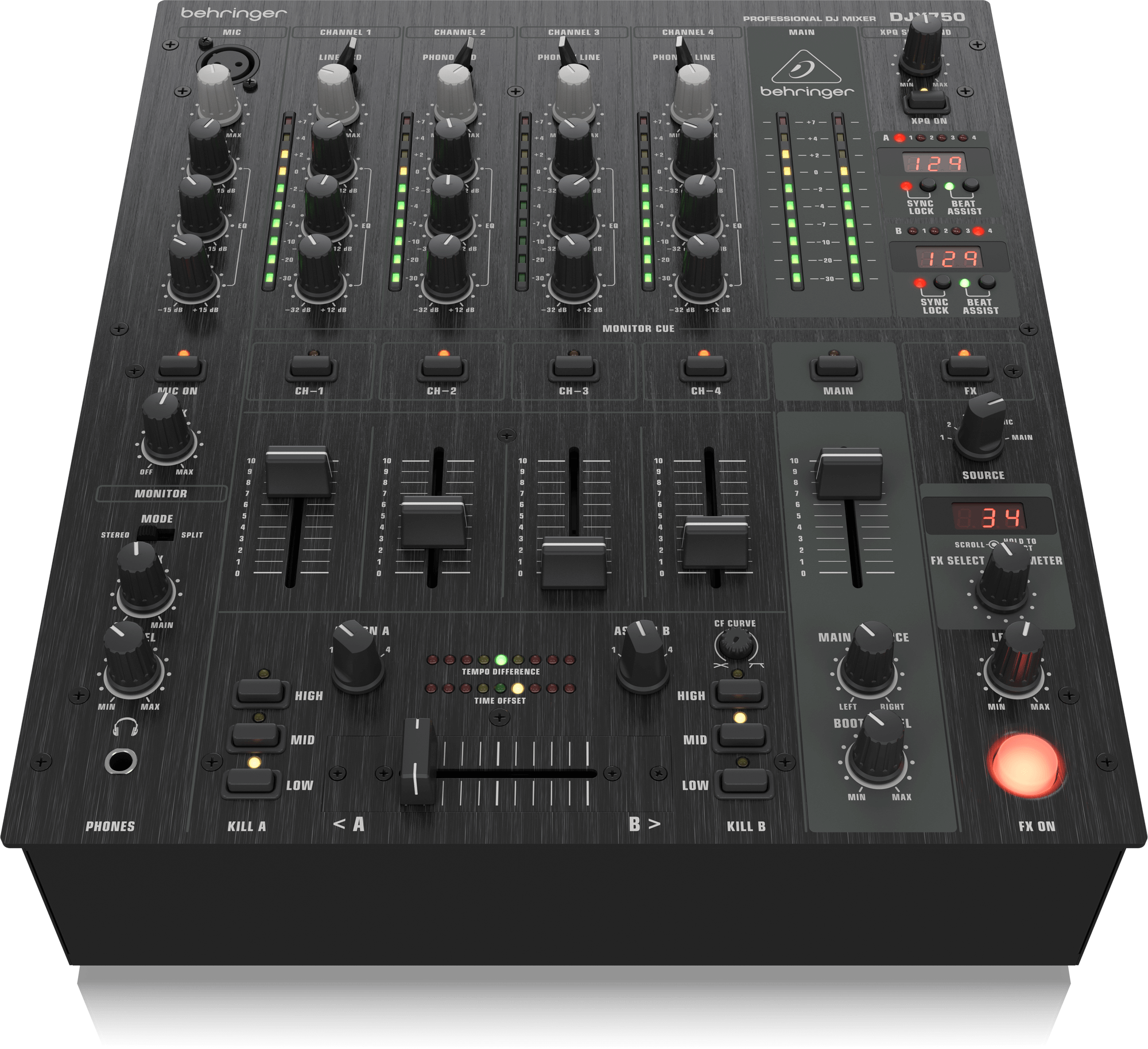 Máy trộn DJ PRO MIXER DJX750