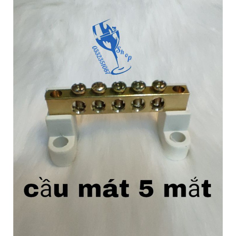 Cầu đấu trung tính 5 mắt - cầu đấu mát