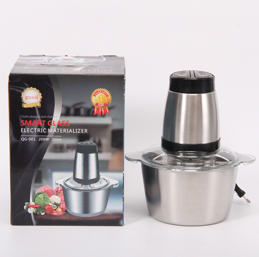 Máy xay thịt, rau củ đa năng - SMART ELECTRIC MATERIAL PROCESSING MACHINE Model QG-001