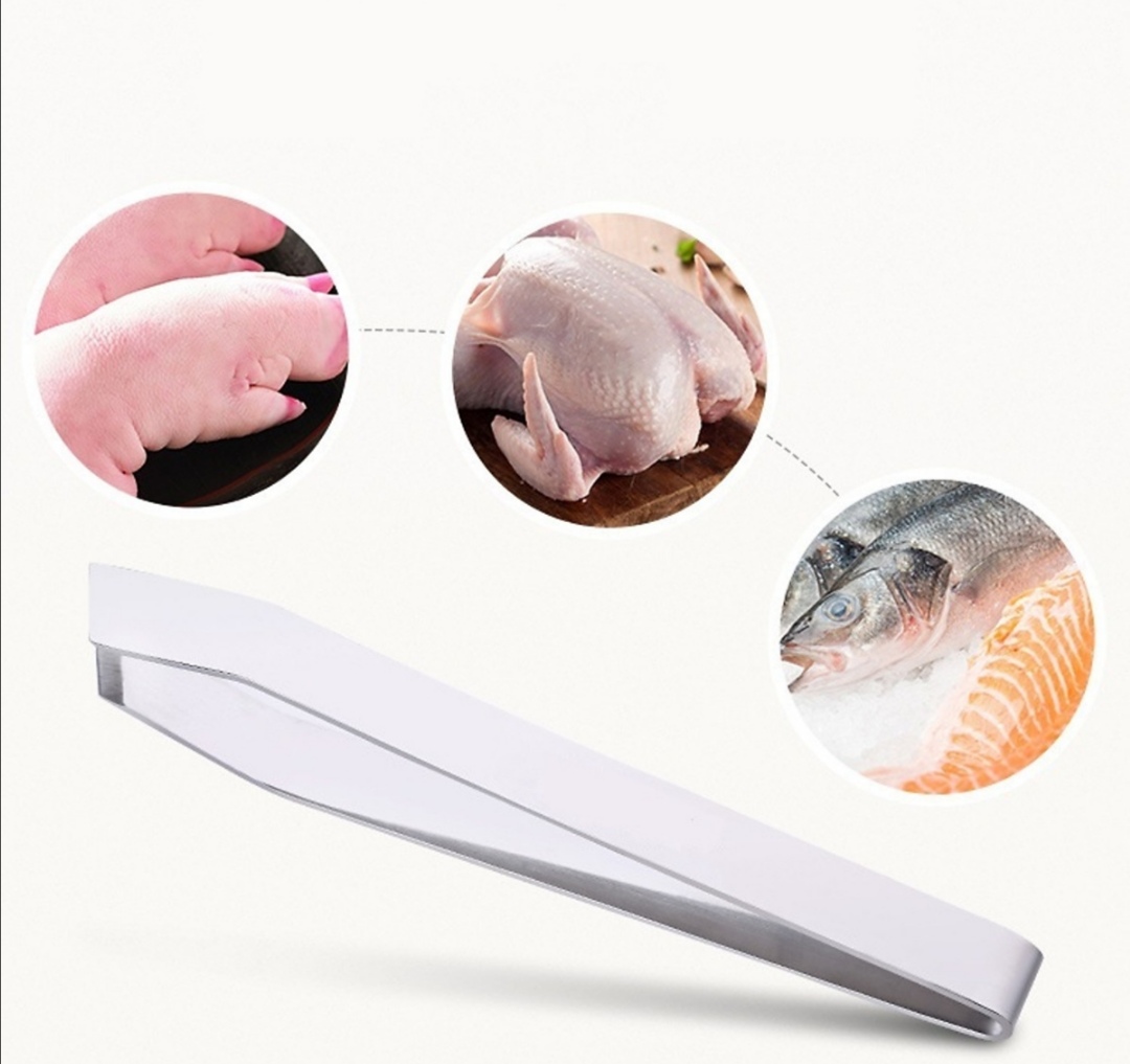 NHÍP NHỔ LÔNG GÀ / VỊT / HEO LOẠI INOX