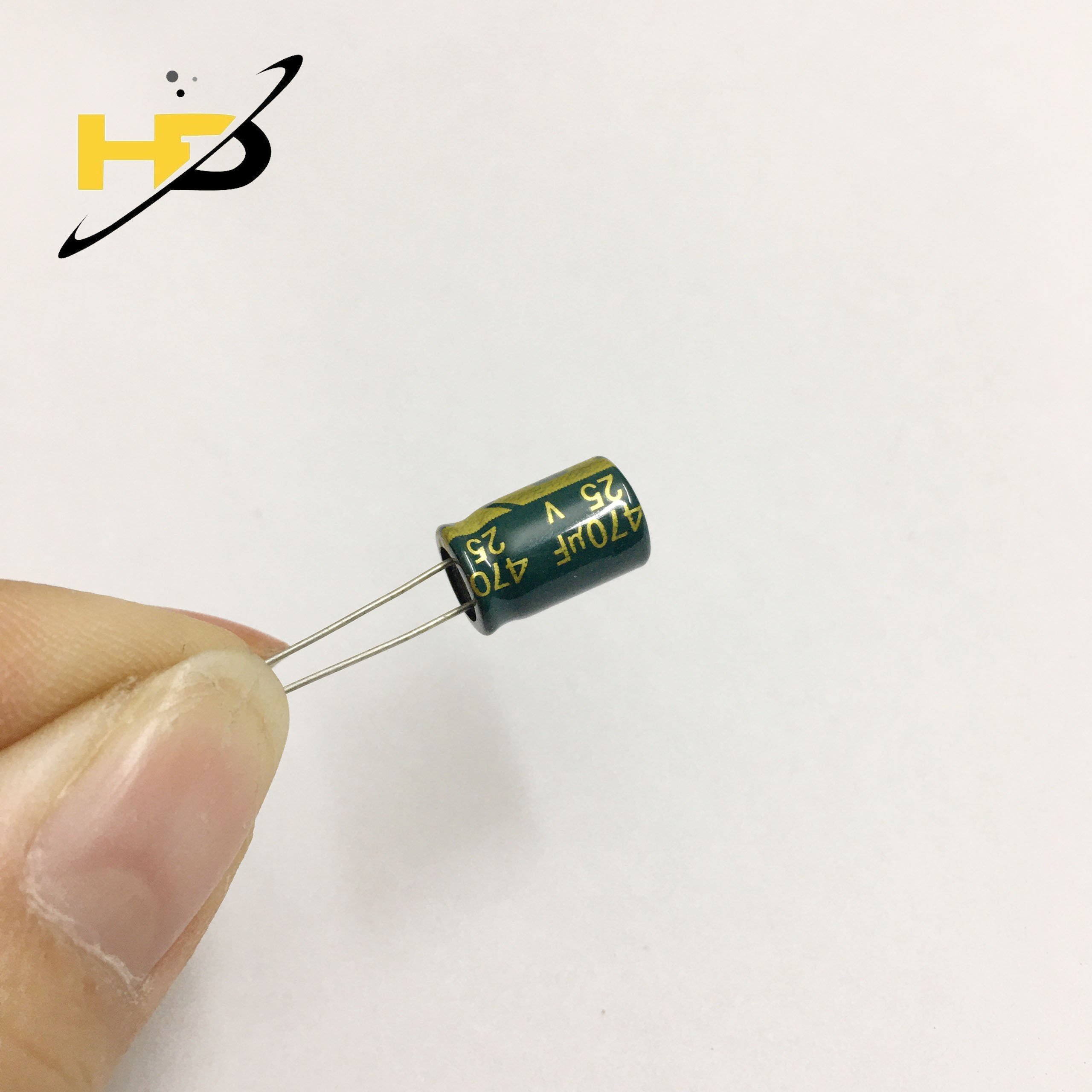 Set 10 con tụ hóa 25v 470uf 8x12mm,tụ điện, linh kiện điện tử