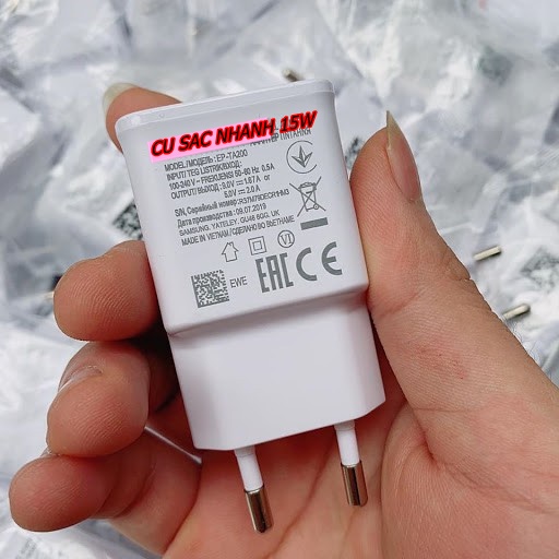 Củ sạc 15W Fast Charge - Hỗ trợ sạc nhanh Qualcomm