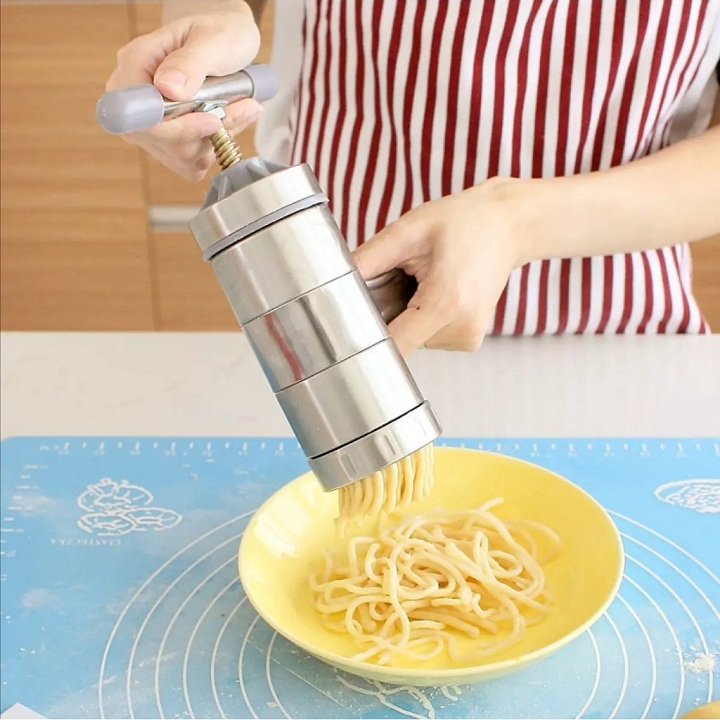 Mold making vermicelli noodle 5 oil handy-mold baking slip-tooling making vermicelli noodles fresh 5 Head stainless steel high-grade