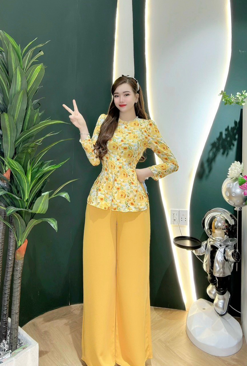 Đồ Lam Đi Chùa Lụa Đẹp Cao Cấp Trang Nhã