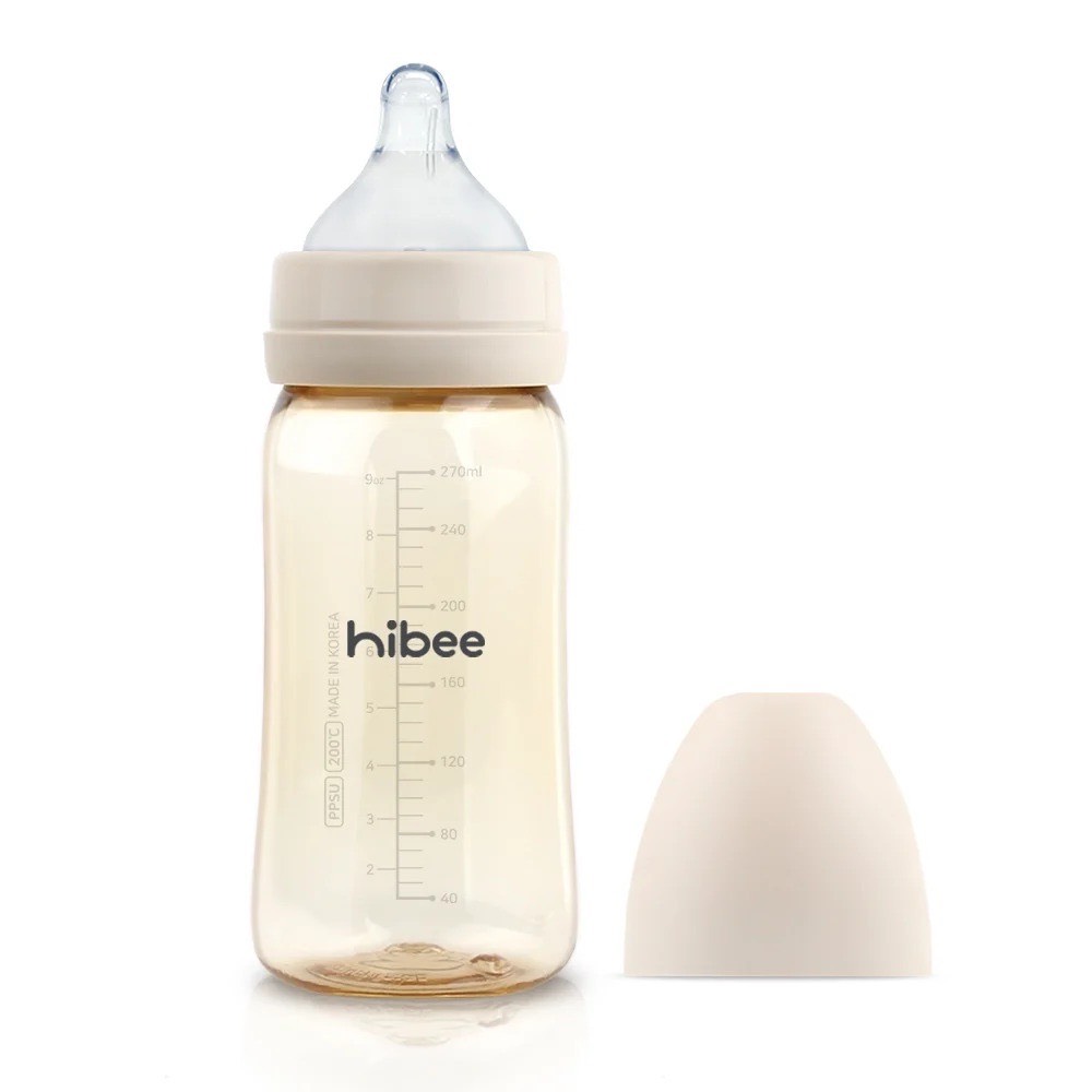 Bình sữa HIBEE Hàn Quốc 170ml/270ml - 𝐒ó𝐜 𝐁𝐚𝐛𝐲 𝐌𝐎𝐌 𝐀𝐍𝐃 𝐁𝐀𝐁𝐘