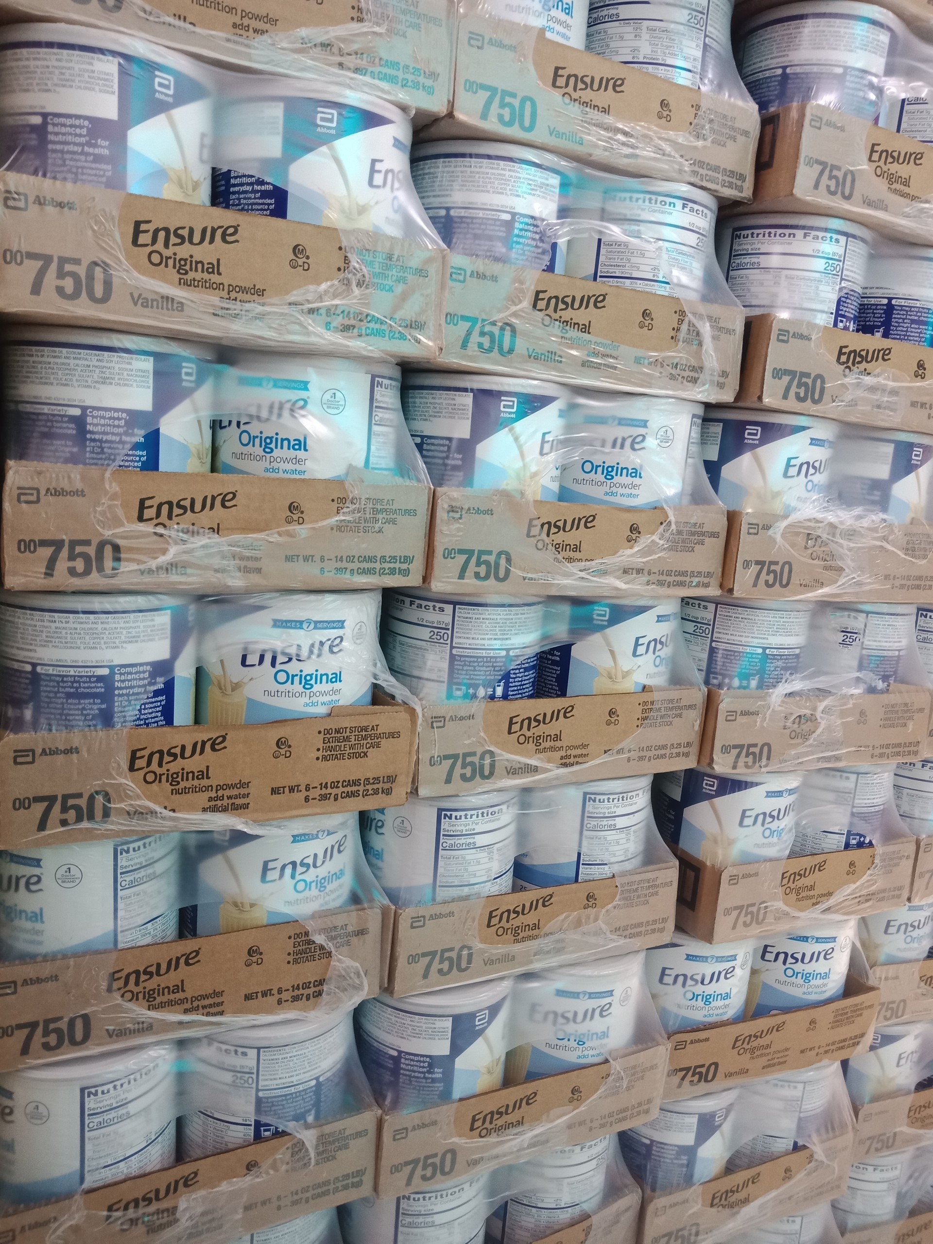 [DATE 11.2025] COMBO 6 SỮA BỘT ENSURE DATE 2022 ORIGINAL NUTRITION POWDER 400g