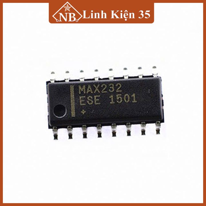 IC giao tiếp Max232 DIP16 / SOP16 chống nhiễu cao