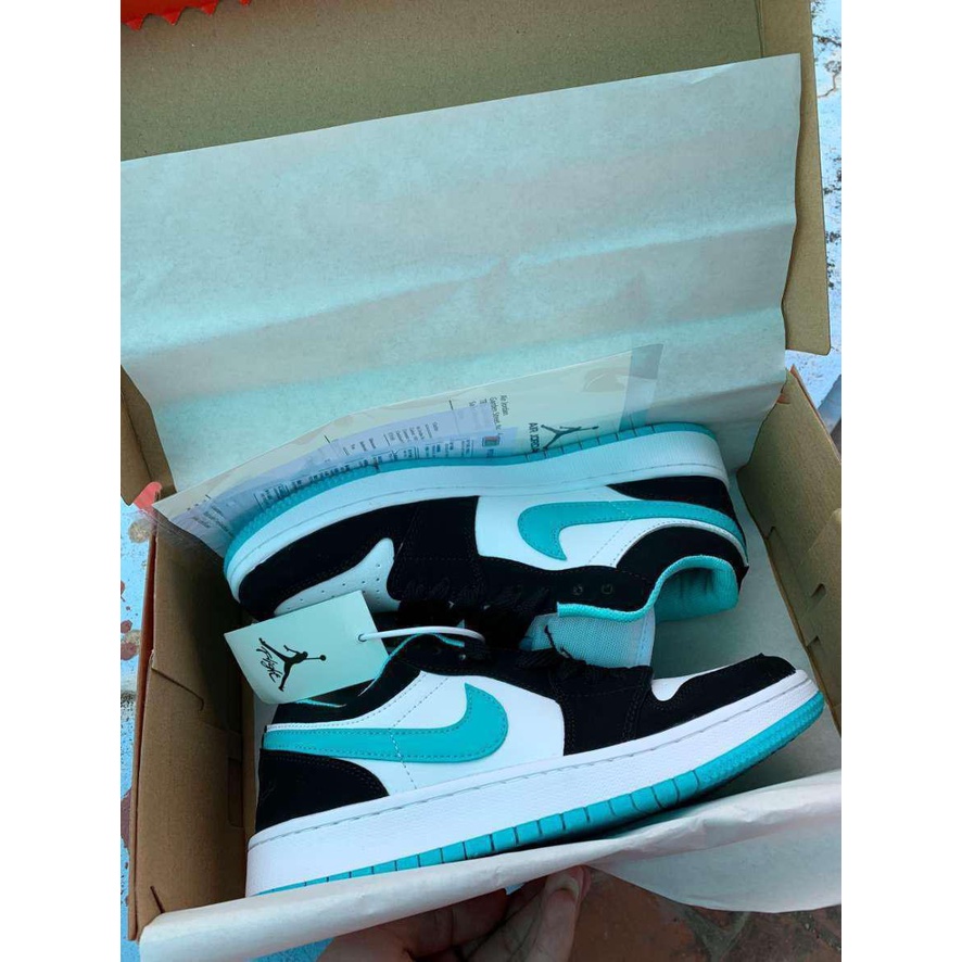 Giày Sneskers Jodan Đen xanh Ngọc  sẵn  size 36-43