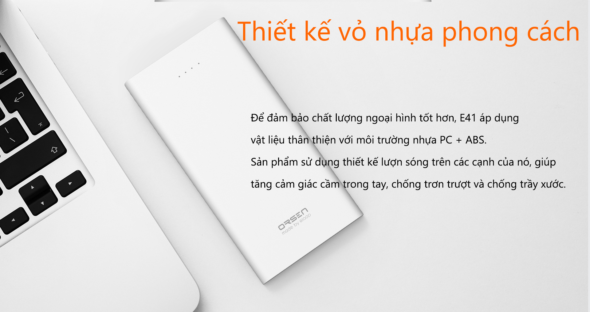 Pin Sạc Dự Phòng Eloop E41 10.000mAh - Hãng Phân Phối Chính Thức