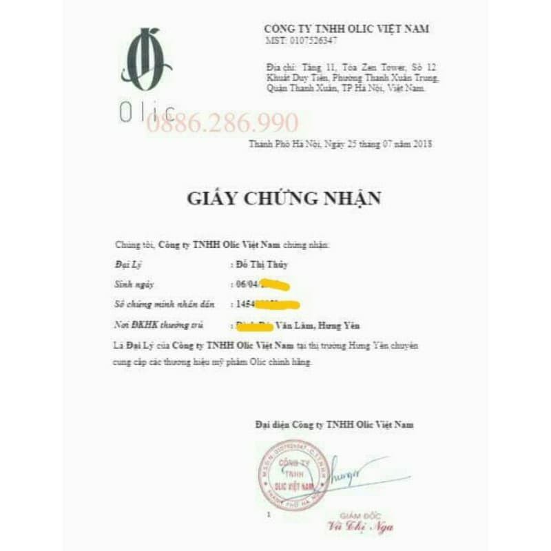 Gel tan mỡ Olic (gel kem quế olic)