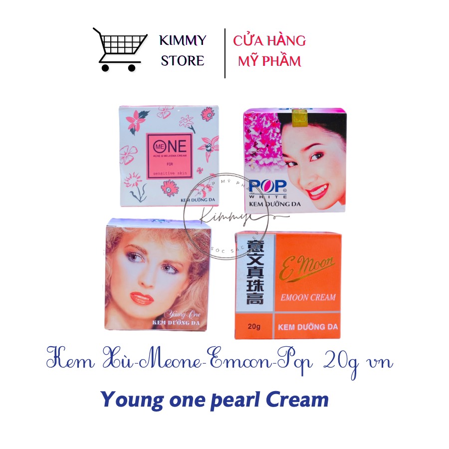 Kem trắng da tóc xù lớn 20g thiện châu ( kem young one )