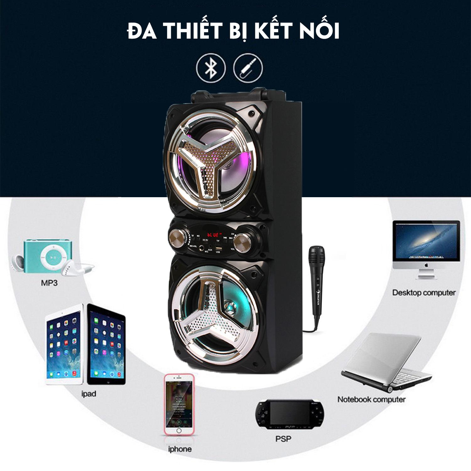 Loa Karaoke Bluetooth Đa Năng Q7