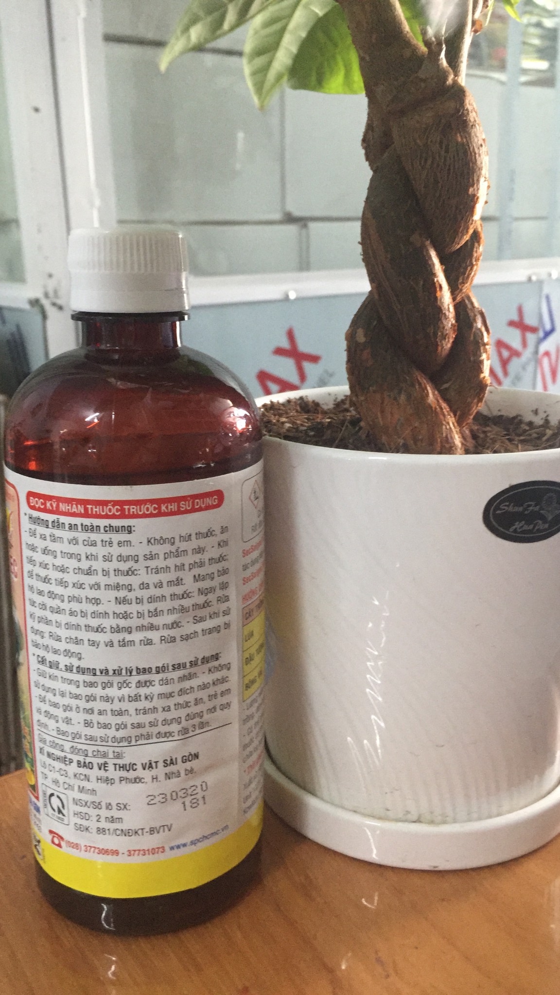 THUỐC TRỪ SÂU SEC SAIGON 10EC 450ML