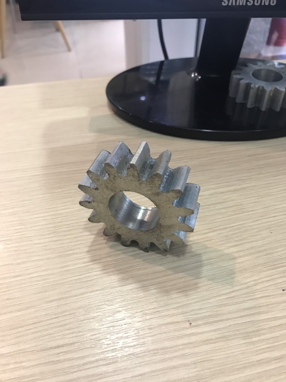 [HCM]BÁNH RĂNG NHÔNG 15 -16 RĂNG LỖ PHI 25 HOẶC 30