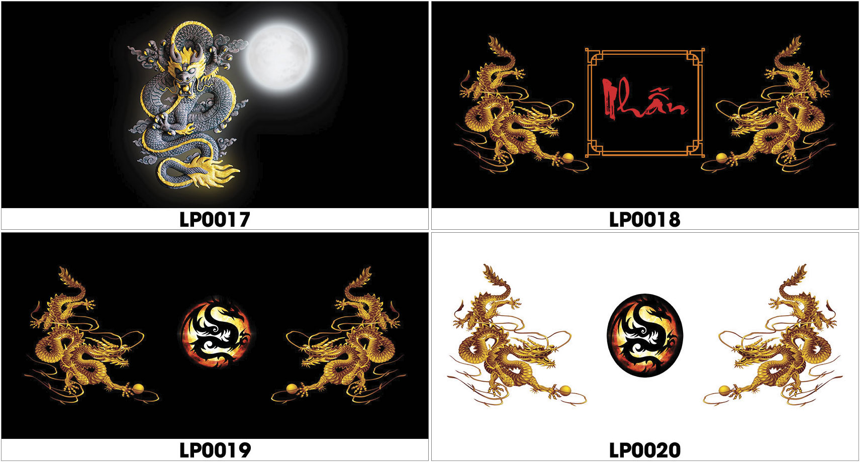 Tranh 3D hồ cá - LP