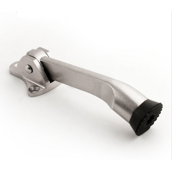 Chặn cửa móng ngựa inox có lẫy gạt Thanh chặn cửa chống va đập Chắn cửa inox