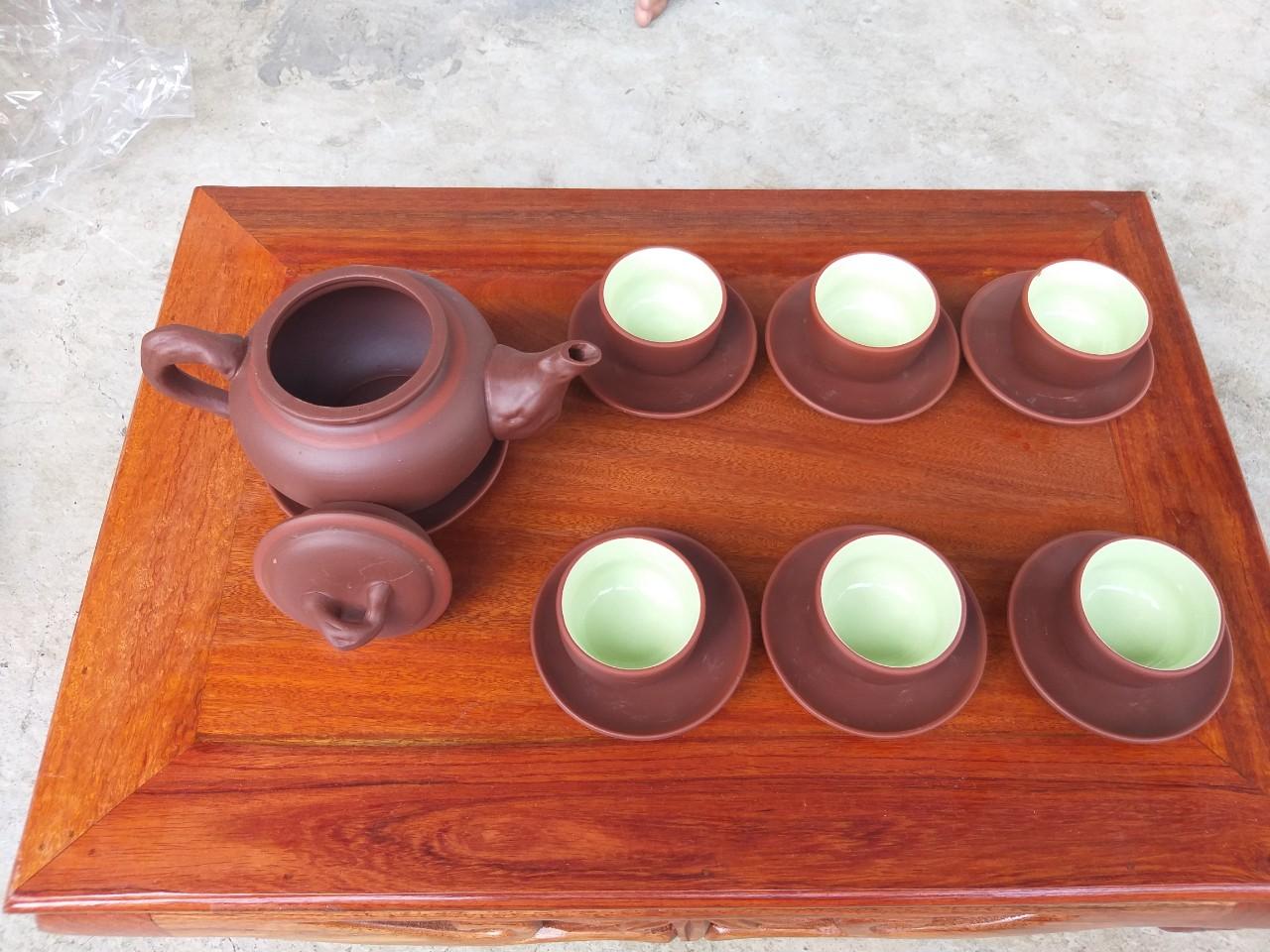 Bộ Ấm Trà Đất Tử Sa (Không Khay) - mẫu mới