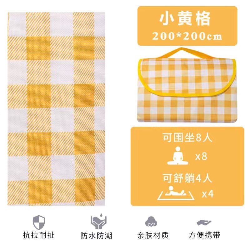 Thảm picnic thảm dã ngoại decor chống thấm