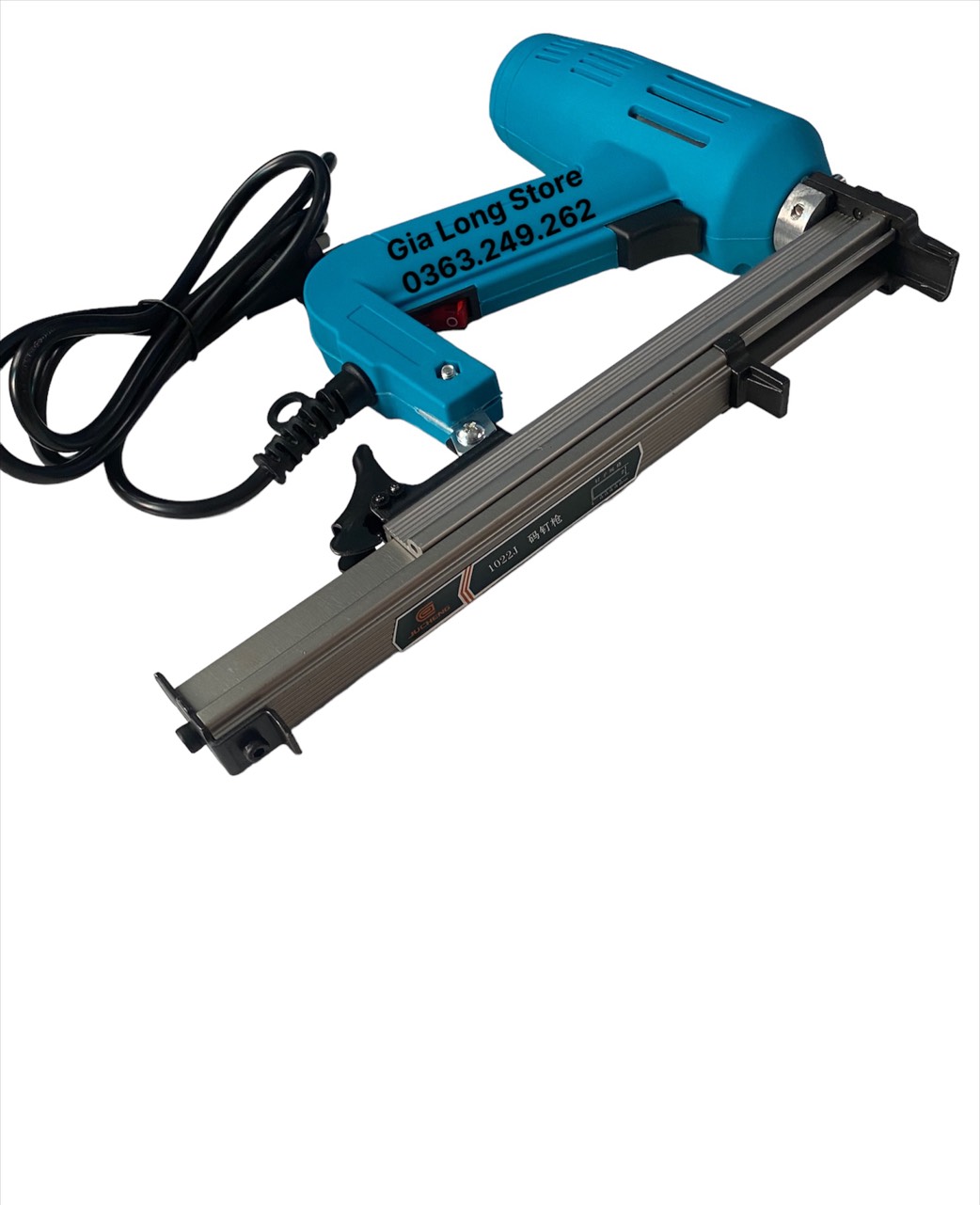 Súng bắn đinh U 1022J dùng điện 220v ( TẶNG KÈM LƯỠI GÀ THEO MÁY )