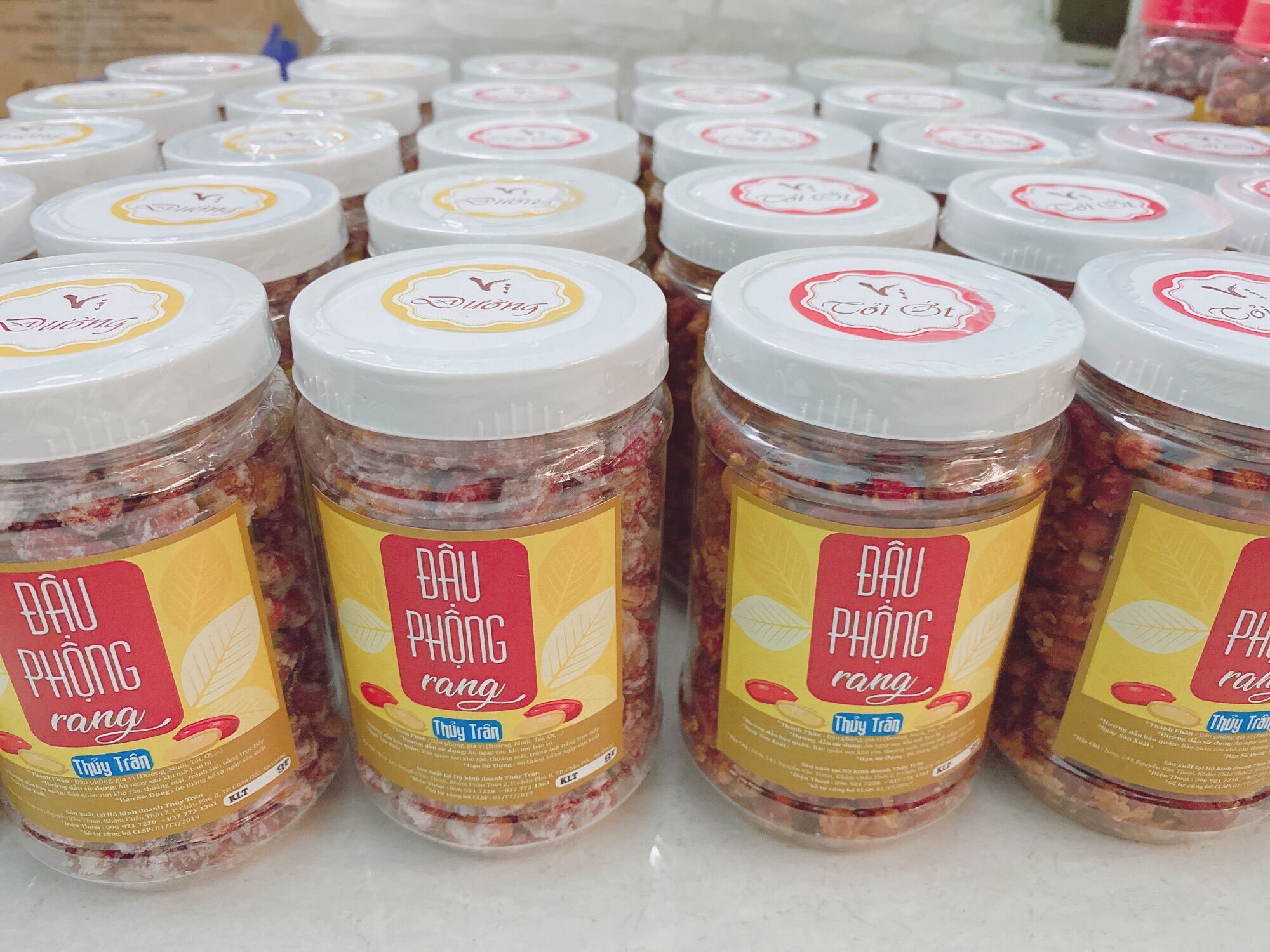 Đậu phộng rang đường - Hũ 300gr.
