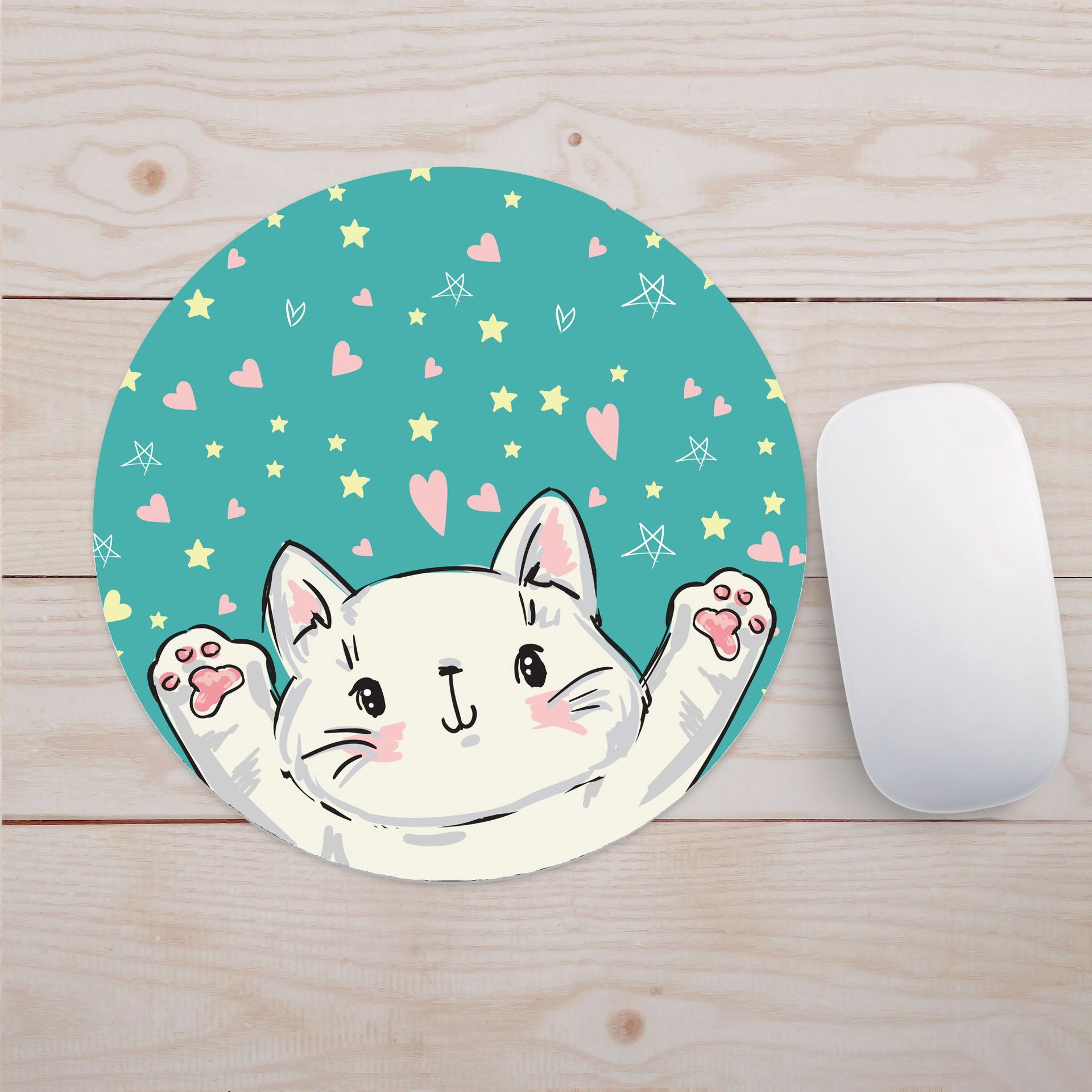 Mouse pad, circular touchpad 20 x 20cm