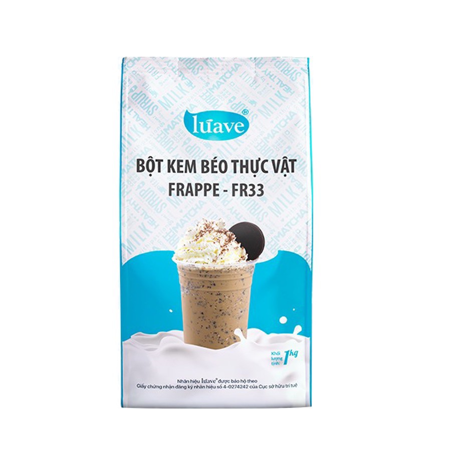 Bột Frappe base đá xay FR33 Luave 1kg