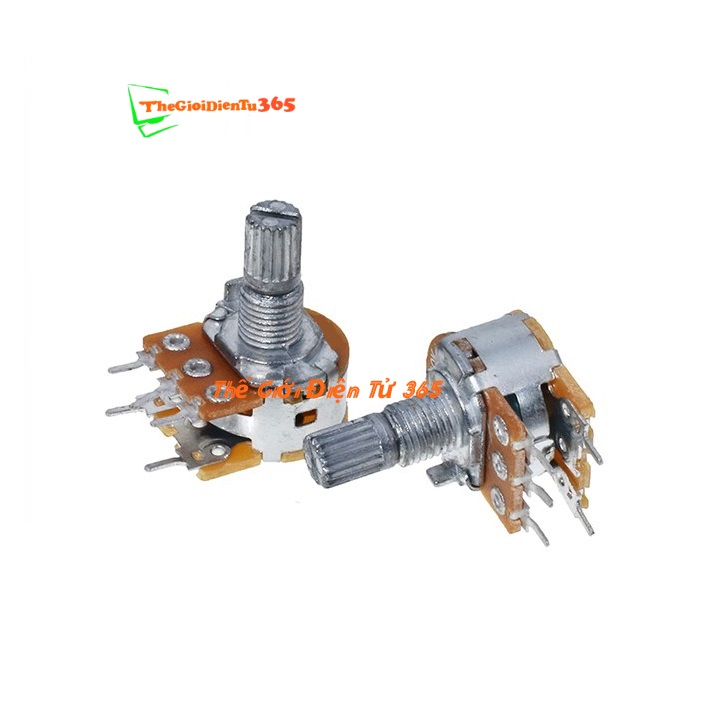 5 Chiết Áp Bi Đôi 10K Ohm Kép B10K