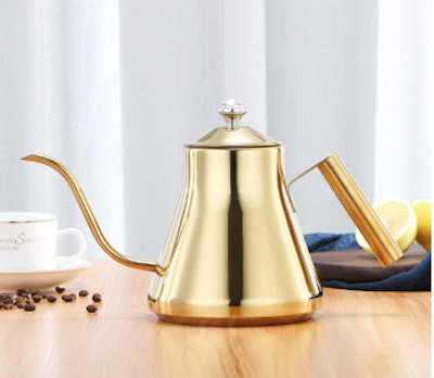 Ấm rót cổ ngỗng pha trà, cafe Diamond Kettle 1.2L