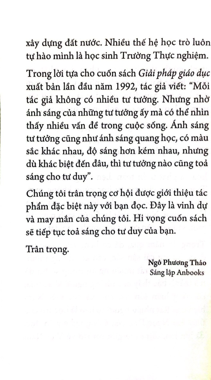 Giáo Dục Hiện Đại - Hồ Ngọc Đại (VCN)