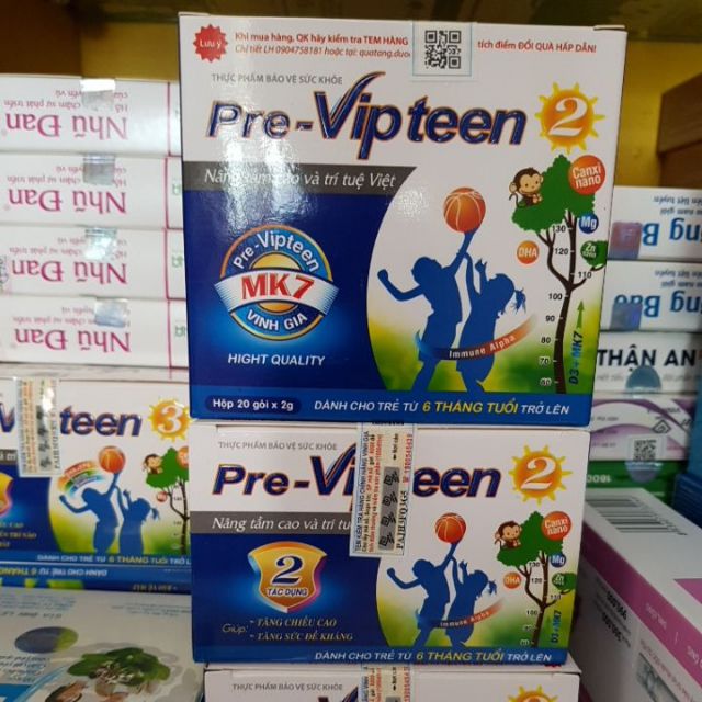 Pre vipteen 2 hỗ trợ tăng chiều cao với mk7