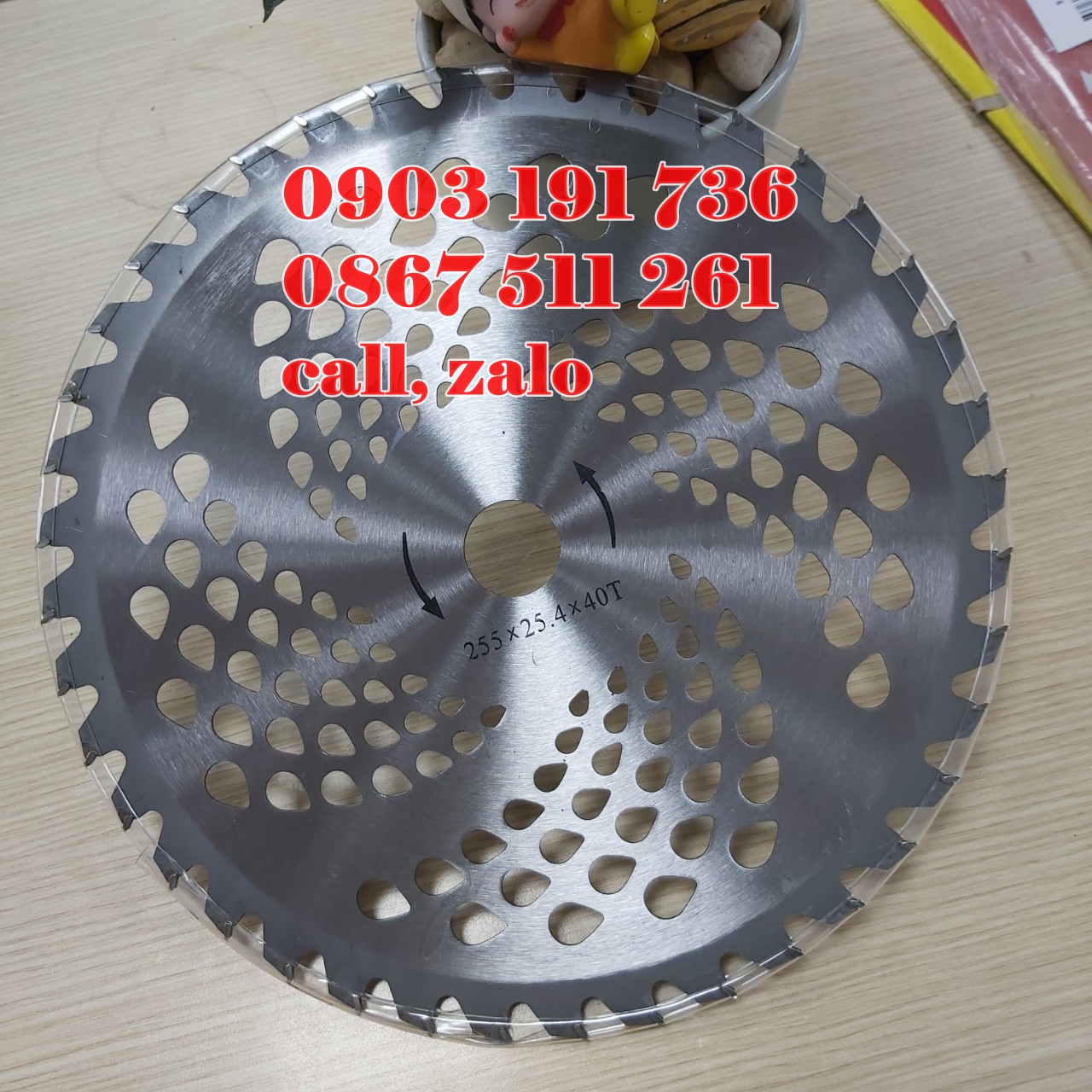 Lưỡi cắt cỏ tròn răng cưa siêu sắc bén