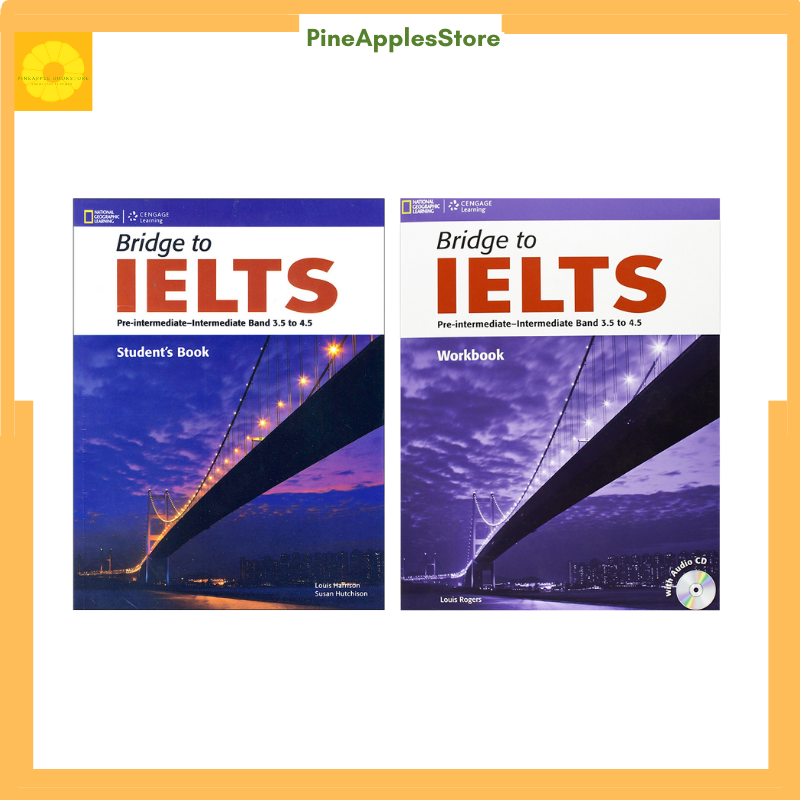 Sách Bridge to IELTS Student Book&Work Book ,file nghe được gửi qua mail