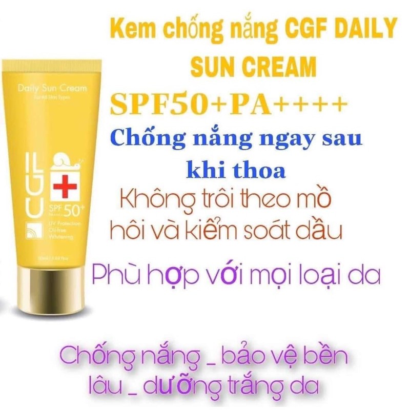 Kem chống nắng vật lí CGF Hàn Quốc
