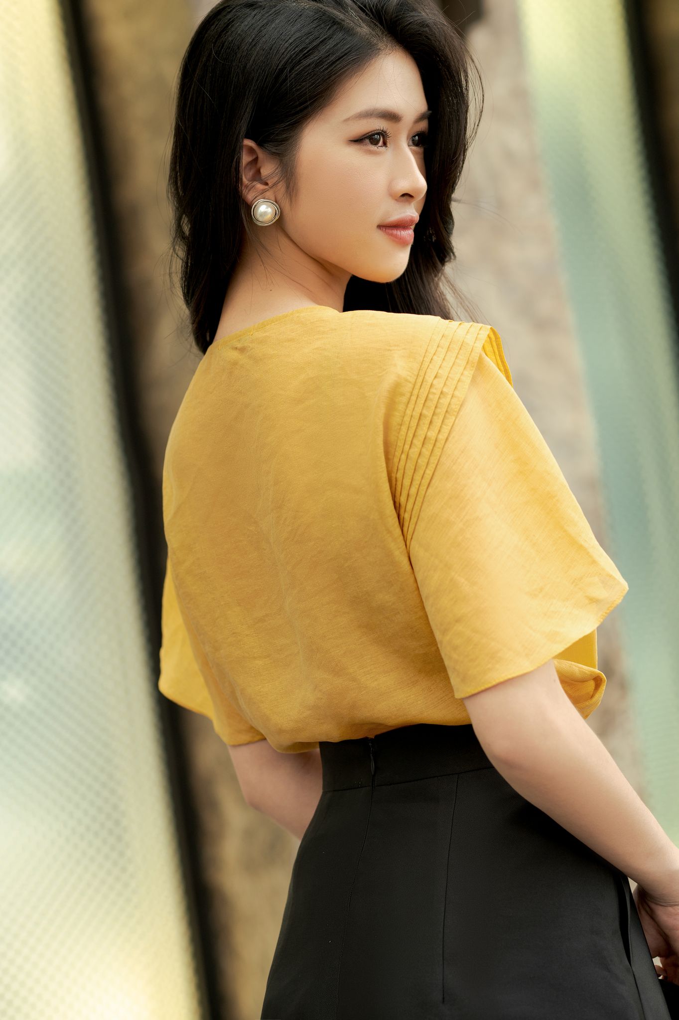 OLV - Áo Elly Golden Top