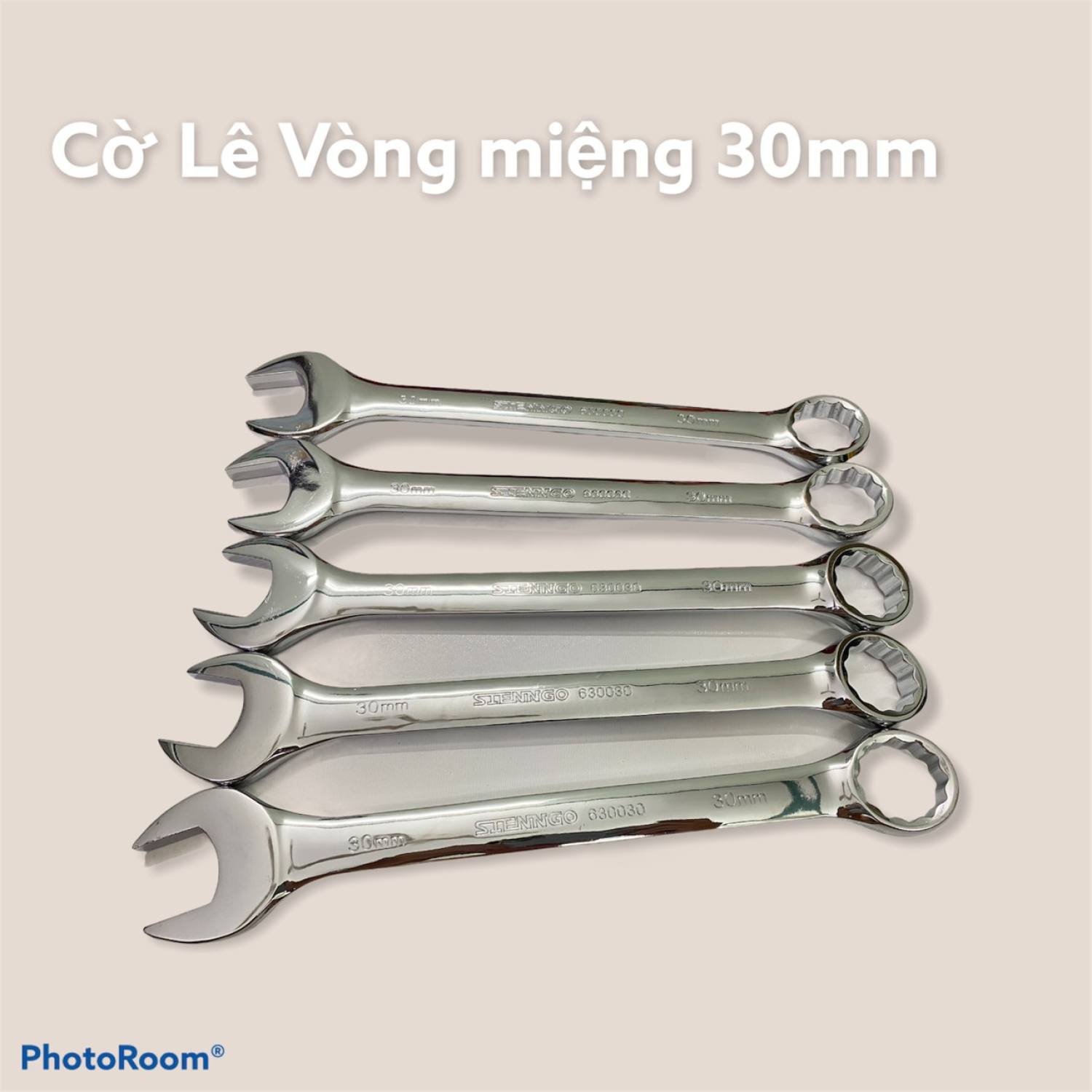 Cờ lê vòng miệng 30mm 2 đầu