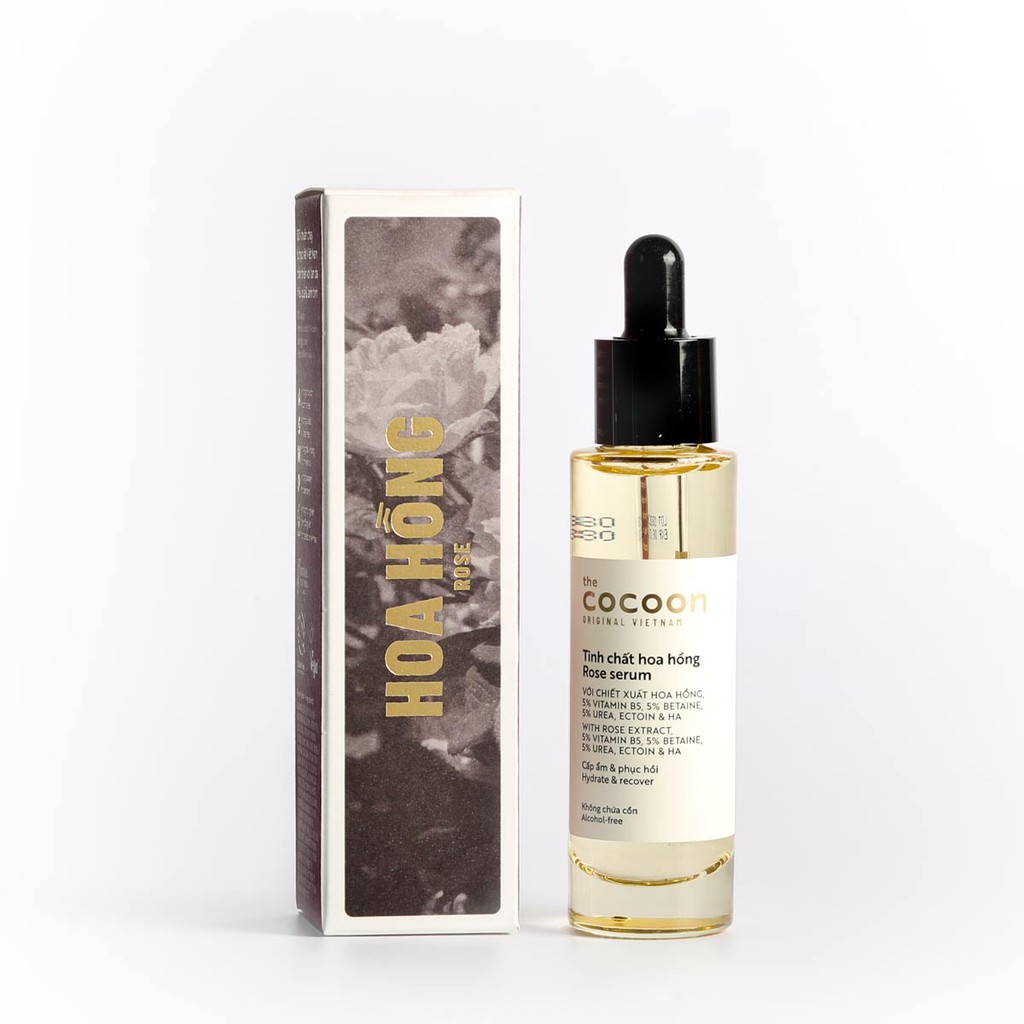[CHÍNH HÃNG] Serum Tinh Chất Hoa Hồng Cocoon Thuần Chay