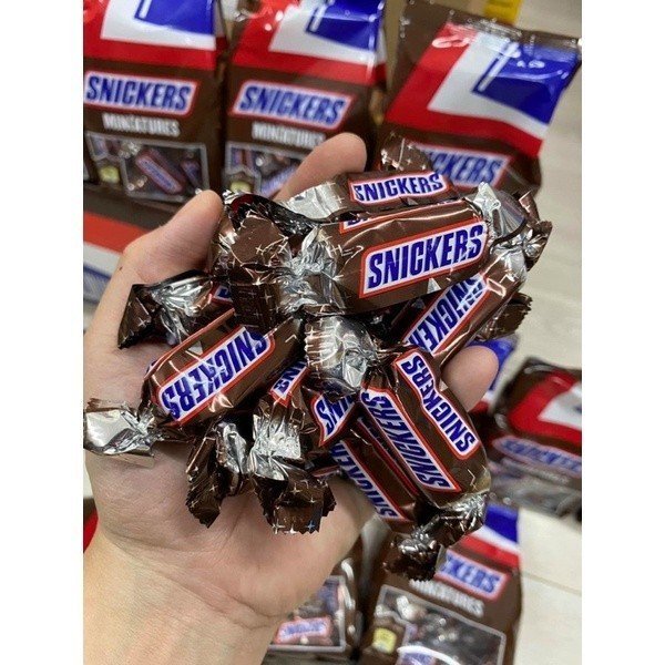 Kẹo Socola Snickers Miniatures Đức gói 220g - 275g